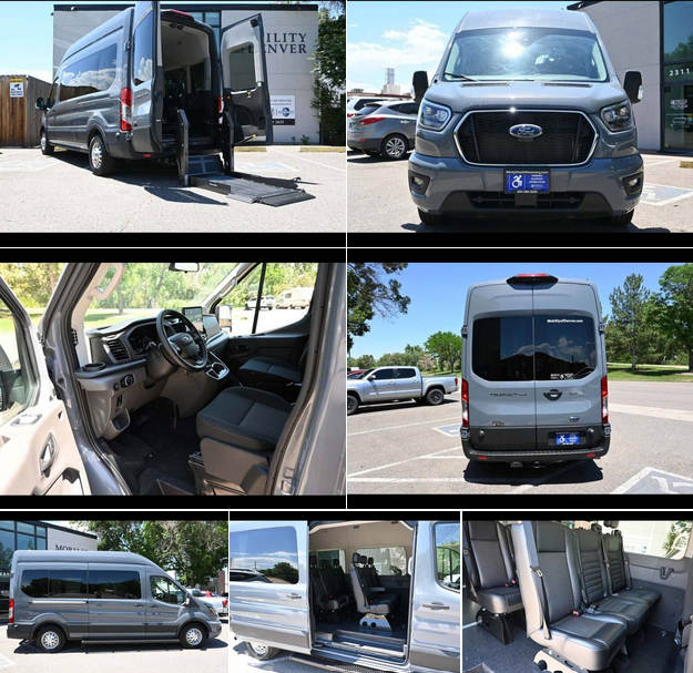 rear entry wheelchair accessible van